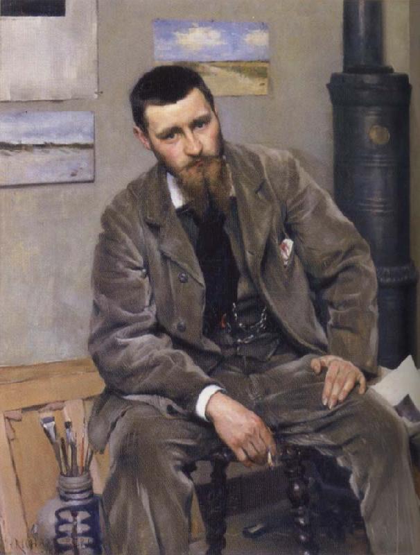 Richard Bergh Portrait of Nils Kreuger